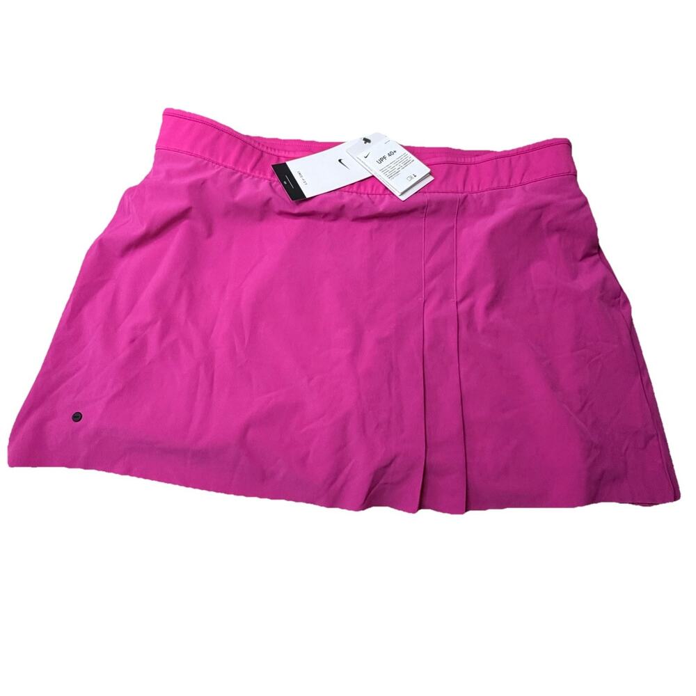 Nike UPF+40 Golf Ace Women Skirt Skort Dri-FIT Pink SZ XXL PickleBall Tennis New
